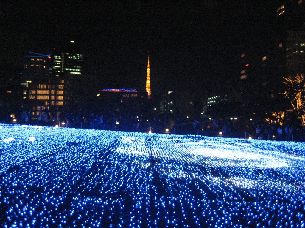Tokyo Midtown Christmas Lights
